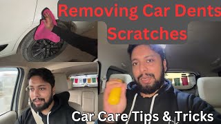 Car Dent Removal Tips \u0026 Tricks || Car Care Tips || Piyush K Vlogs