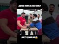 Aabhas rana Vs Dara Singh😱||who’s gonna win😱||100kg Vs 110kg #armwrestling#shorts #power #aabhas