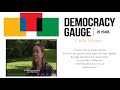 democracy gauge carla geyser