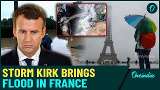 Hurricane Kirk Hits Europe: France Battered By Rising Sea Water | Record Rainfall in Northern France