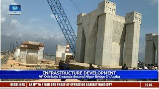 VP Osinbajo Inspects Second Niger Bridge In Asaba