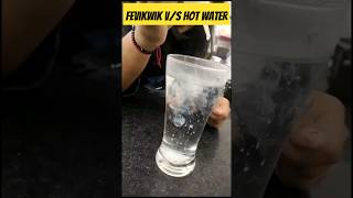 Fevikwik v/s 100° Hot Water🔥| Shocking Result 😱| Crazy Experiment With Water #youtubeshorts #shorts