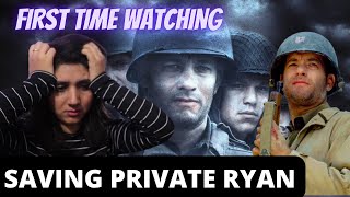 *speechless* Saving Private Ryan MOVIE REACTION First Time Watching
