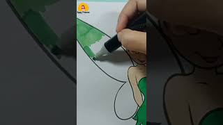 Coloring Tinkerbell How To Coloring Tinkerbell