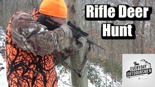 Rifle Deer Hunting, Doe Down!