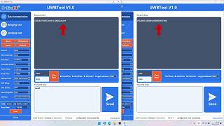 UWB650 Module Data Transmission Function Demonstration