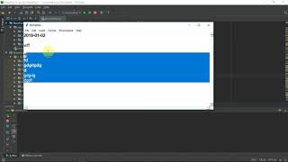 Text Editor made using python (Notepad--)