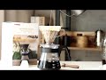 하리오 v60 핸드드립세트 와 시타 테프론드립포트