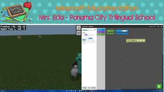 Make it rain chickens in Minecraft Education Edition - Coding for beginners