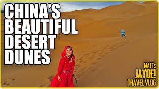 The Incredible Massive Dunes of Turpan, Xinjiang!