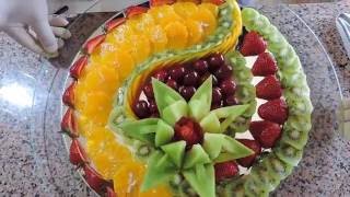 HOW TO MAKE DELICIOUS FRUIT SLICED - By J. Pereira Art Carving