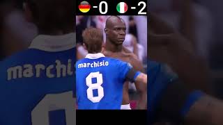 Italy VS Germany 2012 UEFA Euro Semi - Final Highlights #youtube #shorts #football