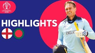 Roy Hits 153 In Big Score | England v Bangladesh - Match Highlights | ICC Cricke