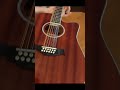 unboxing u0026 demo vangoa 12 string acoustic electric guitar