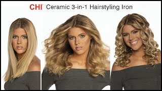 Curl - Straighten - Wave with CHI Ceramic 3-in-1 Hairstyling Iron