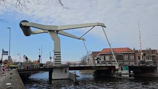 Brugopening Langebrug Haarlem #Verfroller