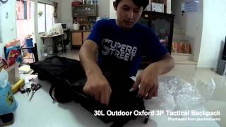 Unboxing - 30L Outdoor Oxford 3P Tactical Backpack (gearbest.com)