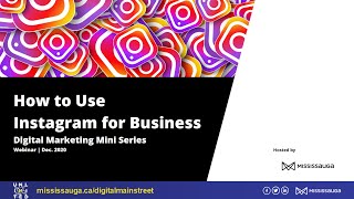 How to use Instagram for Business - Webinar