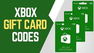 Xbox Gift Card Code 2025 -- Free Xbox Codes 2025 -- *New* Xbox Promo Code !!