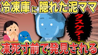 冷凍庫に隠れた泥ママさんが凍ﾀﾋ寸前になってしまう…【2chスカっとスレ・ゆっくり解説】