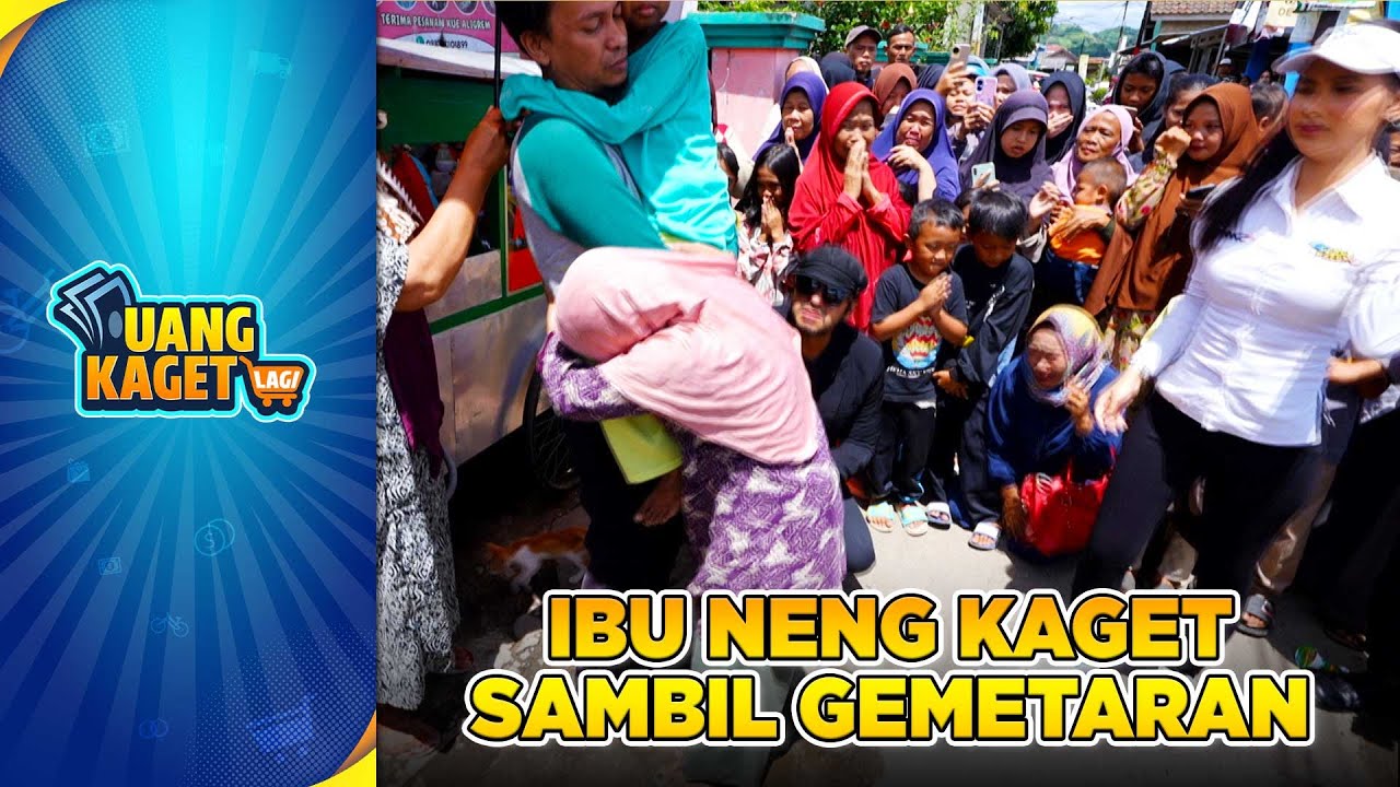 SEMUA WARGA TERHARU! Lihat Ibu Neng Dapat Uang 15 Juta Rupiah | UANG ...