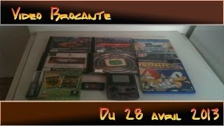 Vidéo Brocante du 28 avril 2013