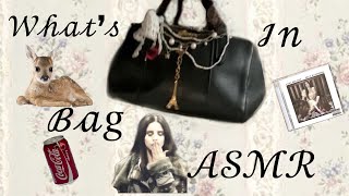 What’s in my bag asmr