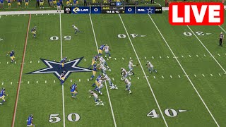 NFL LIVE🔴 Los Angeles Rams vs Dallas Cowboys | Week 8 NFL Full Game - 29th October 2023 NFL 24