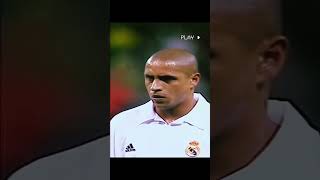 R Carlos vs Puyol 2003⧸04 HIGHLIGHTS 😂 #football #soccer #shorts