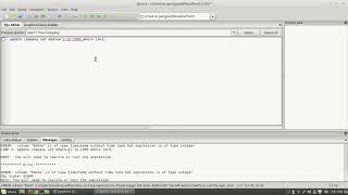 add and delete column in postgre sql | Tutorial 5