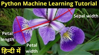 Iris Dataset Machine Learning Tutorial in Python in Hindi | Machine Learning using Sklearn in Python