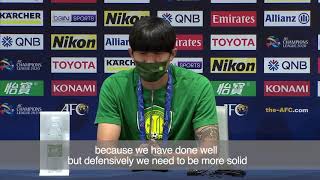 ACL 2020 Beijing Guoan vs Ulsan Hyundai | Kim Min-jae ahead of clash against compatriots