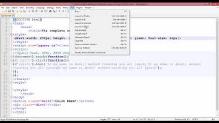 Lecture 16 Tutorial JQuery Adding Text HTML Attr