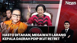 FULL Megawati Larang Kepala Daerah Terpilih dari PDIP Ikut Retret | iNews Siang | 21/02