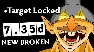I made my enemies delete Dota 2 from their PC after this game🔥 - NEW BROKEN 7.35