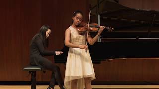 LALO Symphonie Espagnole,  Rebecca Beato, age 12