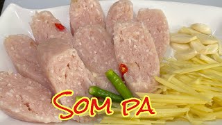 How to make som pa Lao food