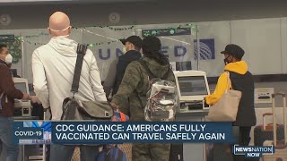 CDC: travel 'low risk' for vaccinated people; not recommending trips