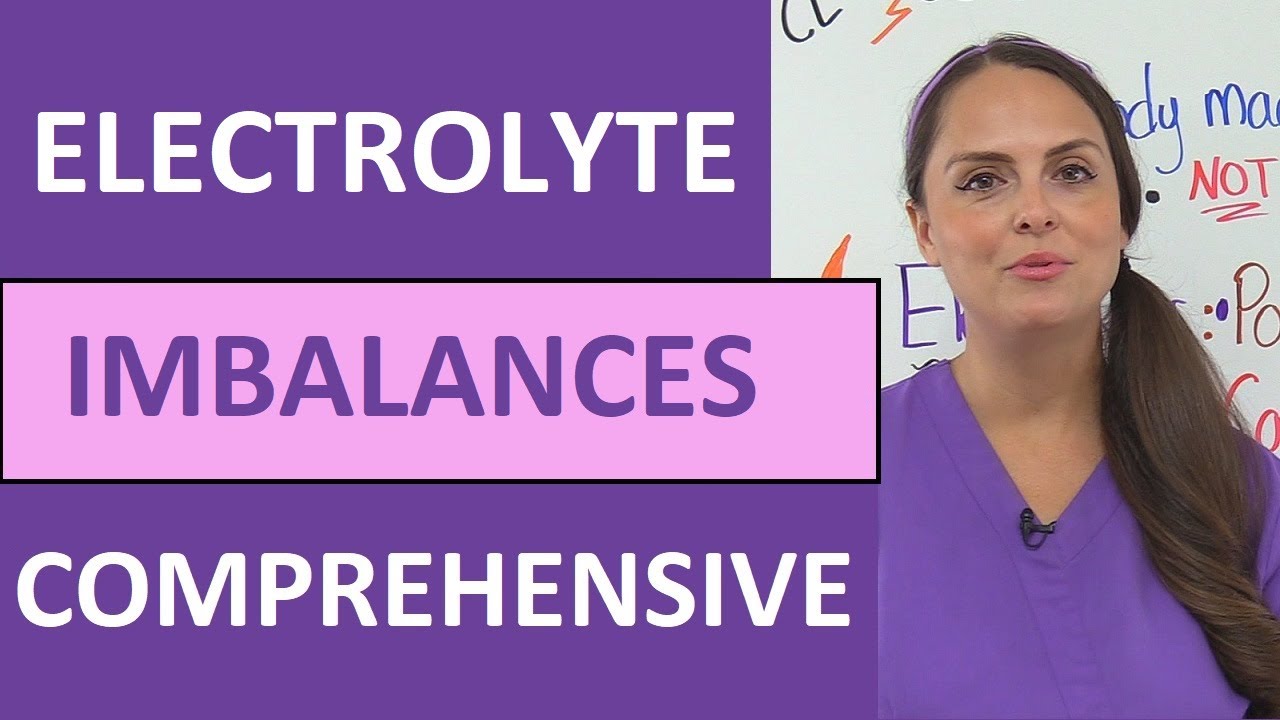 Fluid And Electrolytes For Nursing Students Comprehensive Nclex