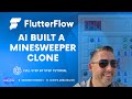 Build a #FlutterFlow MineSweeper Game using AI - Full Walkthrough