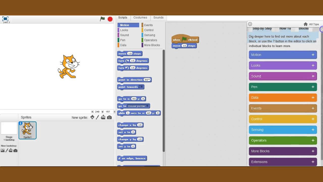 How To Download The SCRATCH 2.0 Offline Editor - YouTube