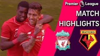 Liverpool v. Watford | PREMIER LEAGUE MATCH HIGHLIGHTS | NBC Sports