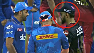 Rohit Sharma heart winning gesture when Virat Kohli was crying after RCB lost the match against MI |