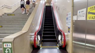 都営三田線 水道橋駅のホームエスカレーター②（JR水道橋駅方面改札）