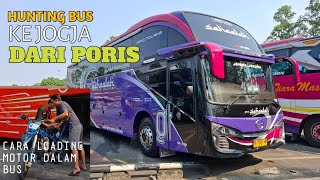 MENCARI BUS KE JOGJA DARI TERMINAL PORIS PLAWAD TANGERANG | HUNTING BUS