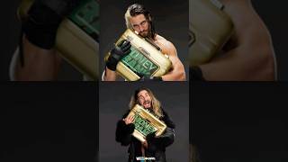 WWE Superstars recreate MITB poses #MoneyInTheBank #sethRollins #Asuka #Bayley #TheMiz #austinTheory