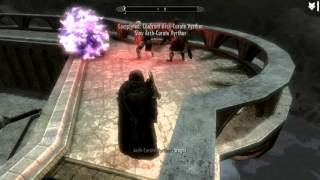 Skyrim (Dawnguard): Killing Vyrther in 5 seconds