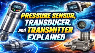 Pressure Sensor, Transducer, and Transmitter Explained