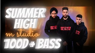 Ap Dhillon - Summer High (Lyrics) and 100d audio_+bass _+more  editing by @mstudio05