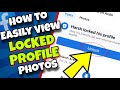 (NEW TRICK) How To View a Locked Profile on Facebook - Proof!